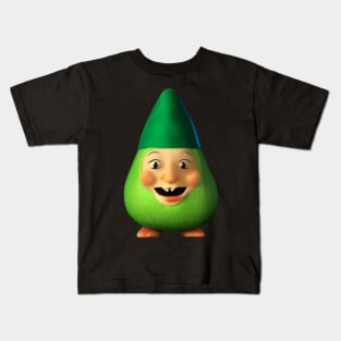 Funny Avocado Gnome Kids T-Shirt